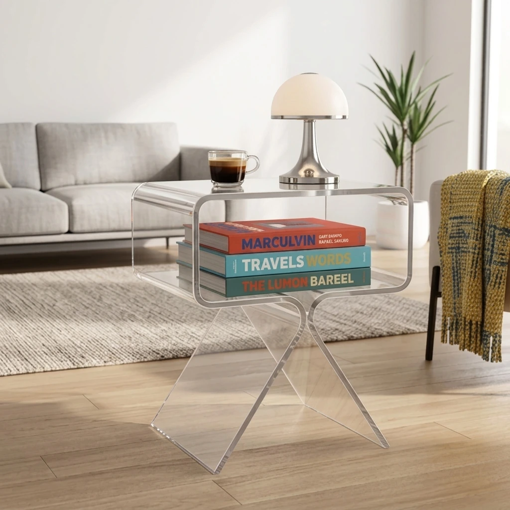 Como mesa auxiliar en el living